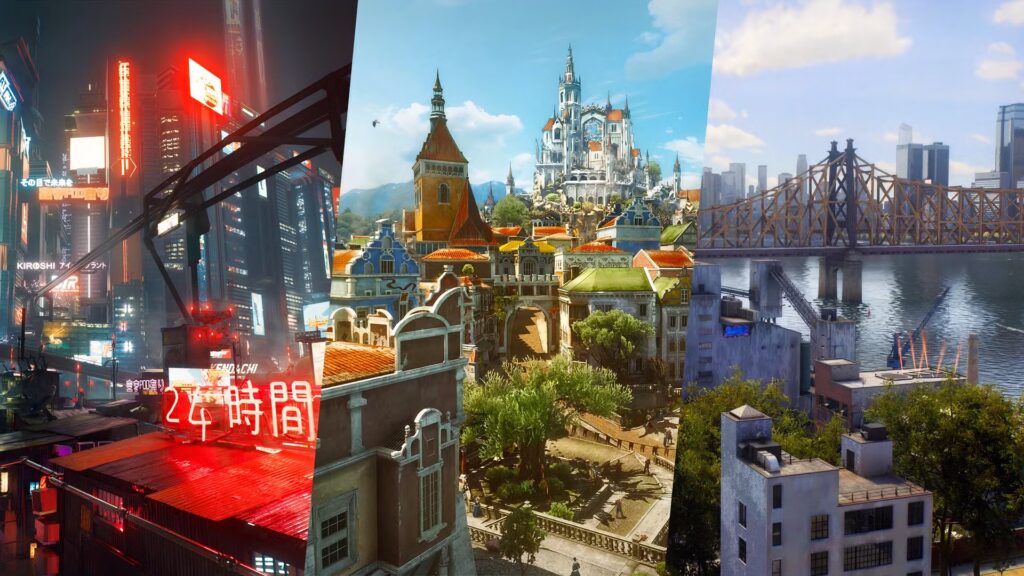 6 juegos de mundo abierto donde las ciudades realmente tienen sentido