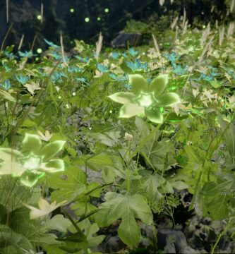 Cómo conseguir hoja de palmar en el desierto carmesí
