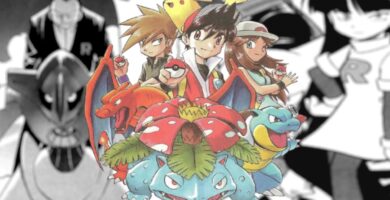 5 entrenadores Pokémon que son más fuertes en el manga