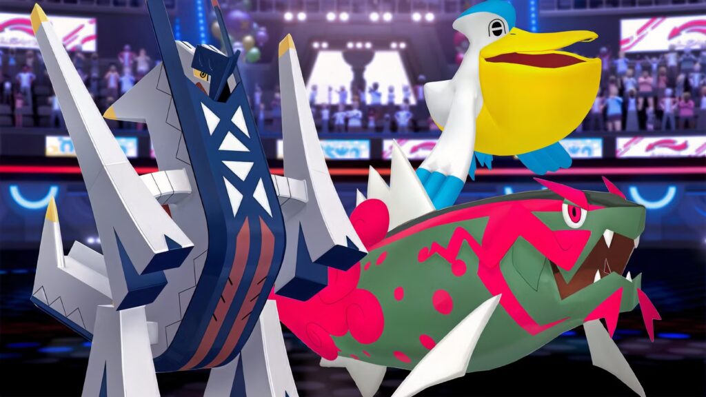 Mejor equipo de lluvia en Pokémon Champions