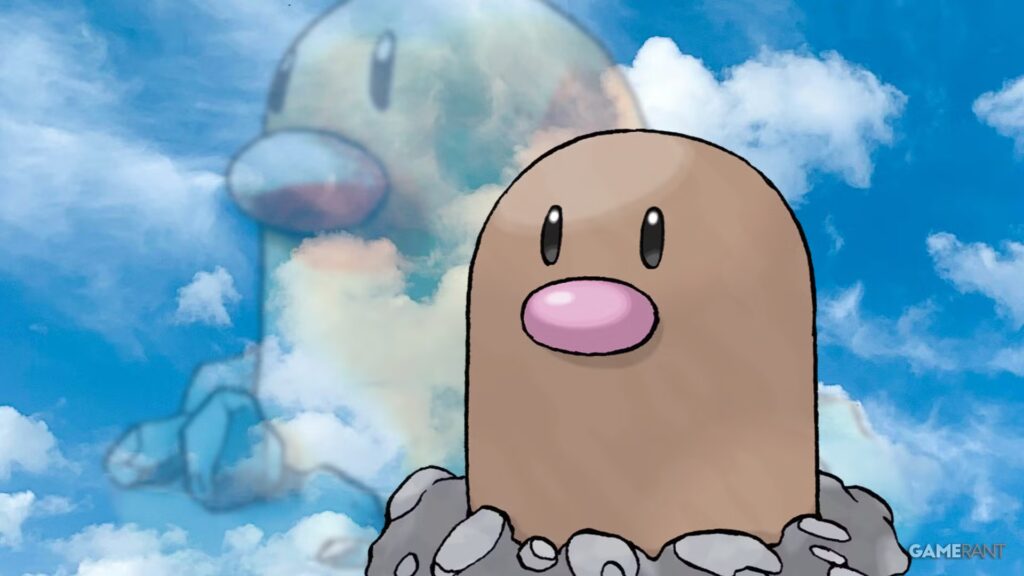 Fan Art de Pokémon imagina variantes regionales de Diglett de tipo volador