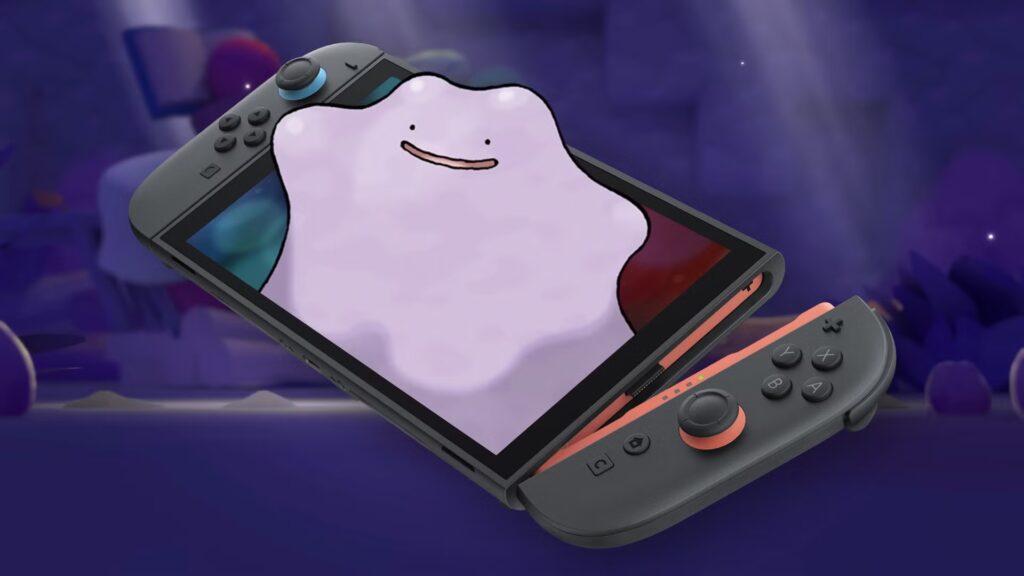 Un fan de Pokémon le da a su Switch 2 un cambio de imagen con el mismo tema