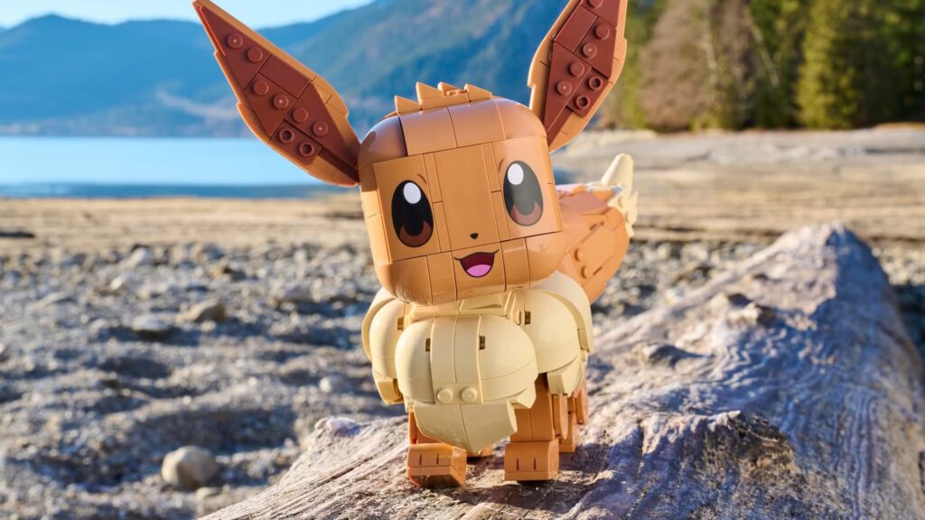 Fan de LEGO construye una versión brillante de Eevee