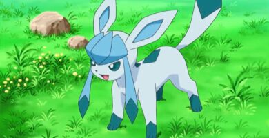 El jugador de Pokopia construye una heladería con temática de Glaceon en el juego