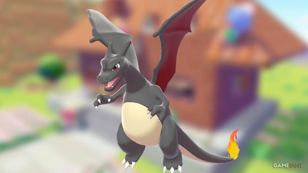 El jugador de Pokopia crea un Charizard enorme y brillante en Rocky Ridges