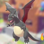 El jugador de Pokopia crea un Charizard enorme y brillante en Rocky Ridges