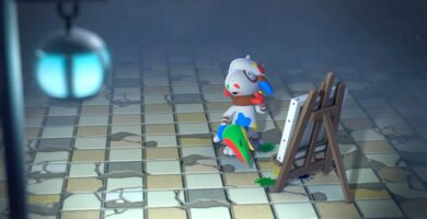 Pokopia Cloud Island presenta todos los colores de bloques