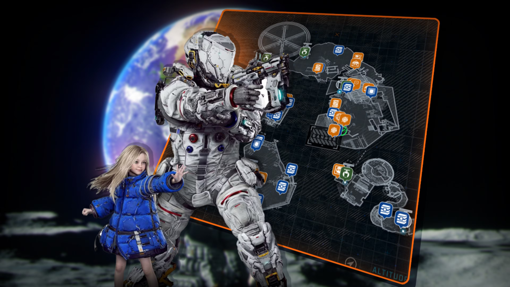 Mapa interactivo de Pragmata - Minas Lunum