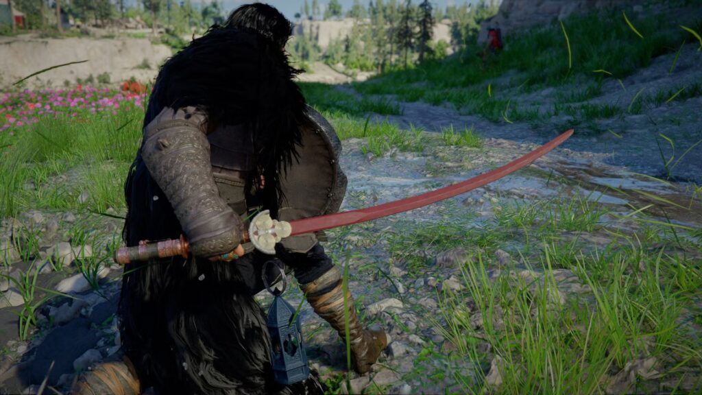 Ubicación de la espada de la aguja roja en el desierto carmesí