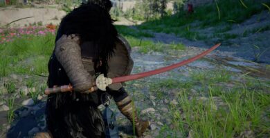 Ubicación de la espada de la aguja roja en el desierto carmesí