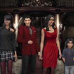 Fan de Resident Evil muestra una impresionante recreación de la mansión Spencer en Los Sims