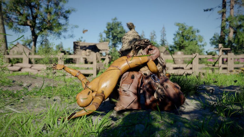Dónde encontrar el muñeco de entrenamiento en Crimson Desert