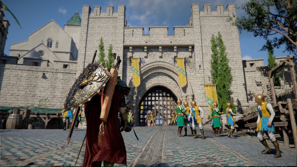 Cómo escapar del castillo de Delesyia en el desierto carmesí