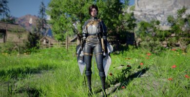 Ubicación del conjunto de armadura Crimson Desert Wanderer of Faith