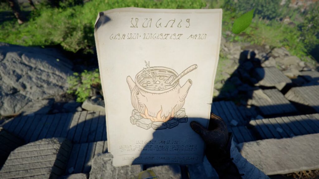 ¿Qué hacer con las recetas en Crimson Desert?