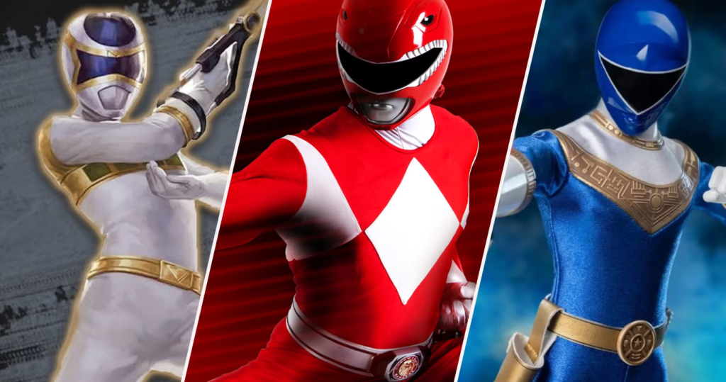 Power Rangers: todos los colores de los Ranger, clasificados