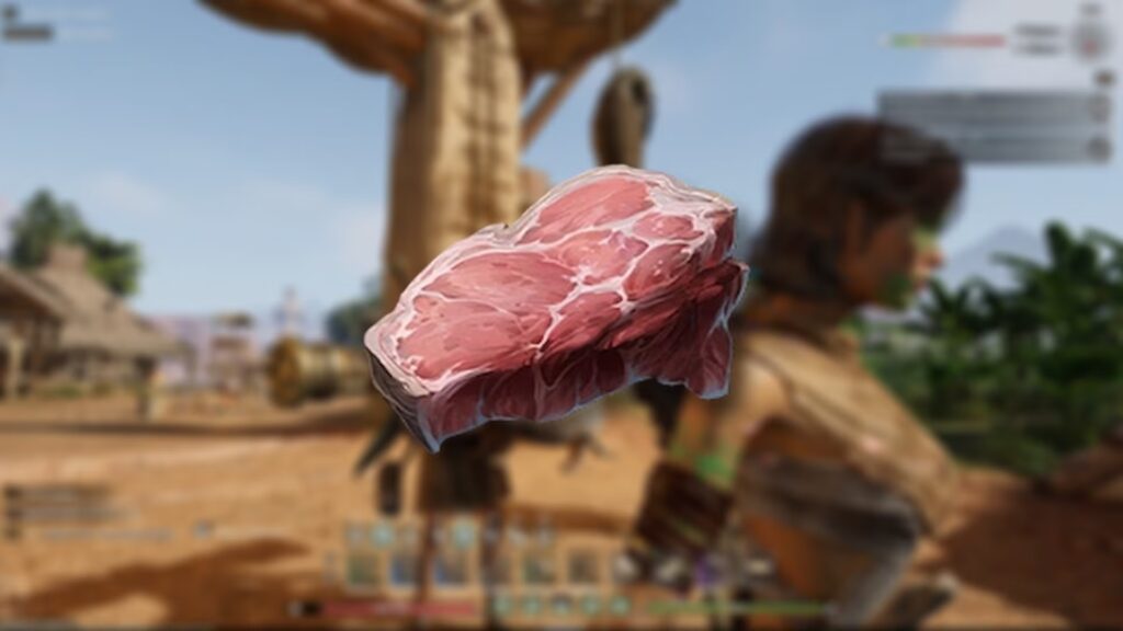 Dónde conseguir carne fresca premium en Soulmask