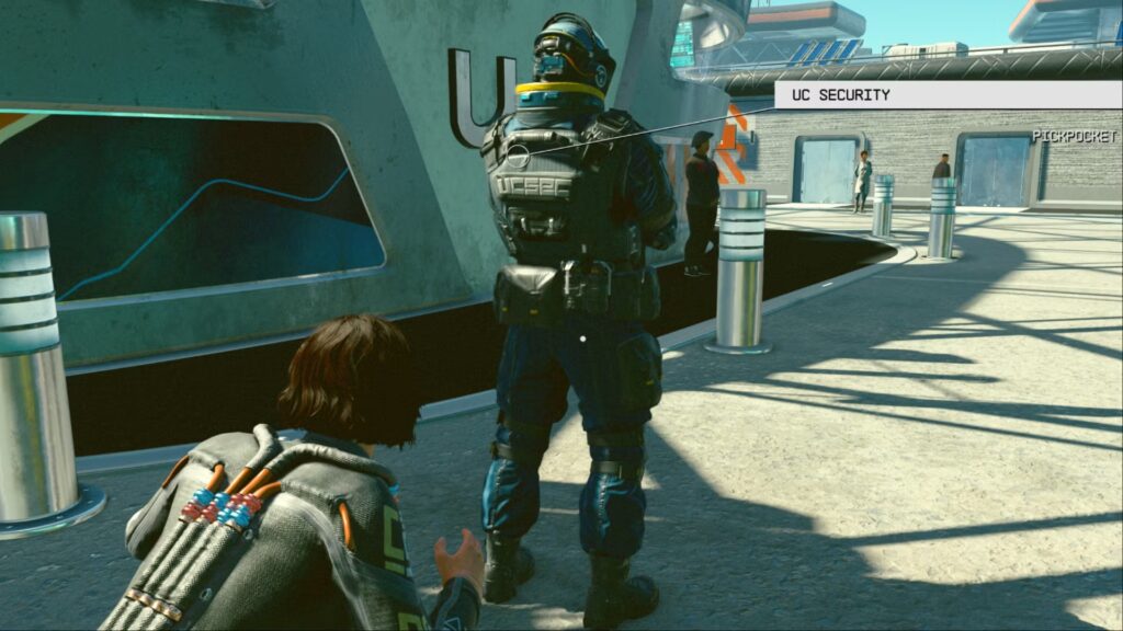 Cómo agacharse en Starfield