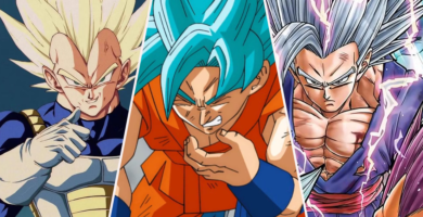 8 personajes más fuertes que rivalizan con Goku, clasificados