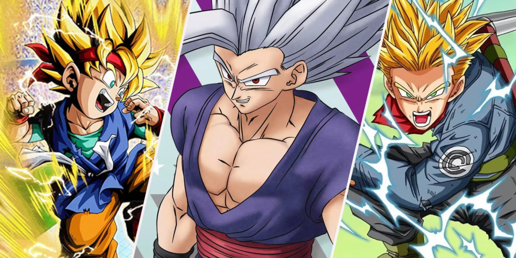 Los 10 Saiyajin híbridos más fuertes, clasificados