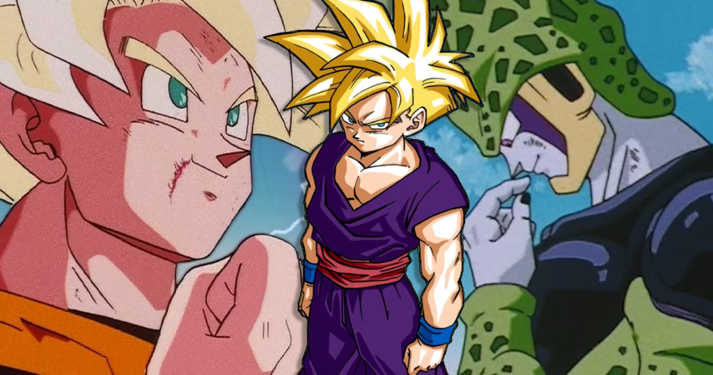 Goku darle a Cell un frijol Senzu fue secretamente un genio