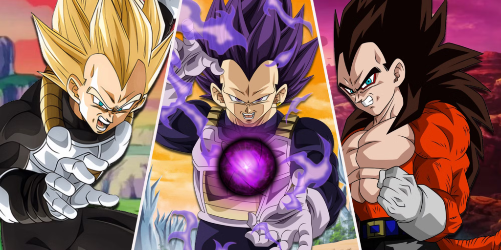 Las 7 versiones más fuertes de Vegeta en el multiverso, clasificadas