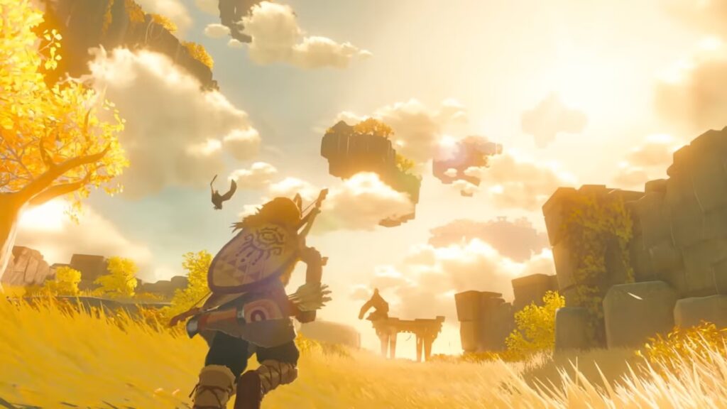 El jugador de Tears of the Kingdom construye una locomotora inspirada en pistas espirituales