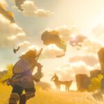 El jugador de Tears of the Kingdom construye una locomotora inspirada en pistas espirituales