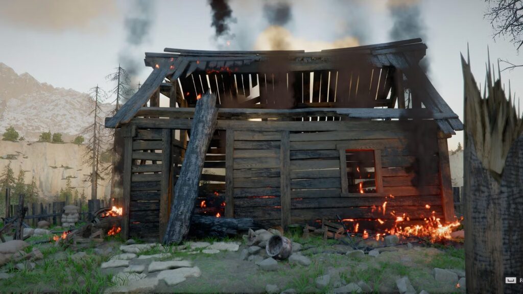 Cómo rescatar al hombre atrapado de la casa en llamas en Crimson Desert