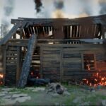 Cómo rescatar al hombre atrapado de la casa en llamas en Crimson Desert