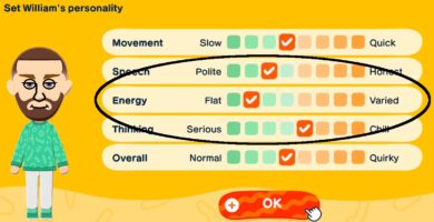 ¿Puedes cambiar la personalidad de un Mii en Tomodachi Life Living the Dream?