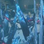 Cómo romper rocas de cristal brillantes azules y rojas en Pragmata