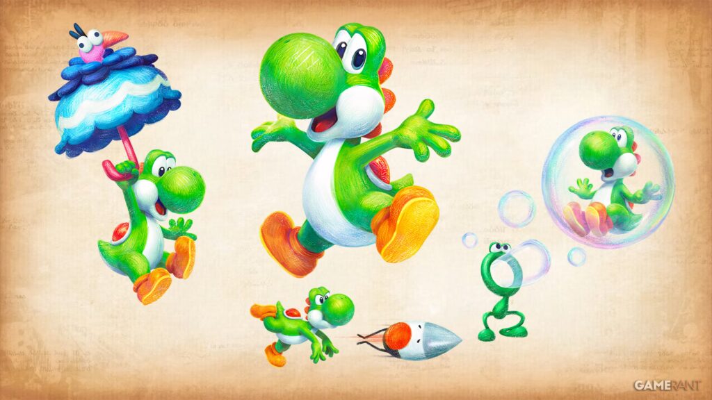 Todas las funciones confirmadas para Yoshi y el libro misterioso hasta ahora