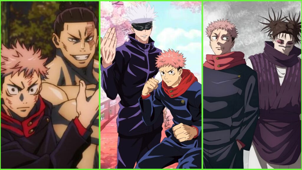 Jujutsu Kaisen: Las mejores amistades de Yuji, clasificadas