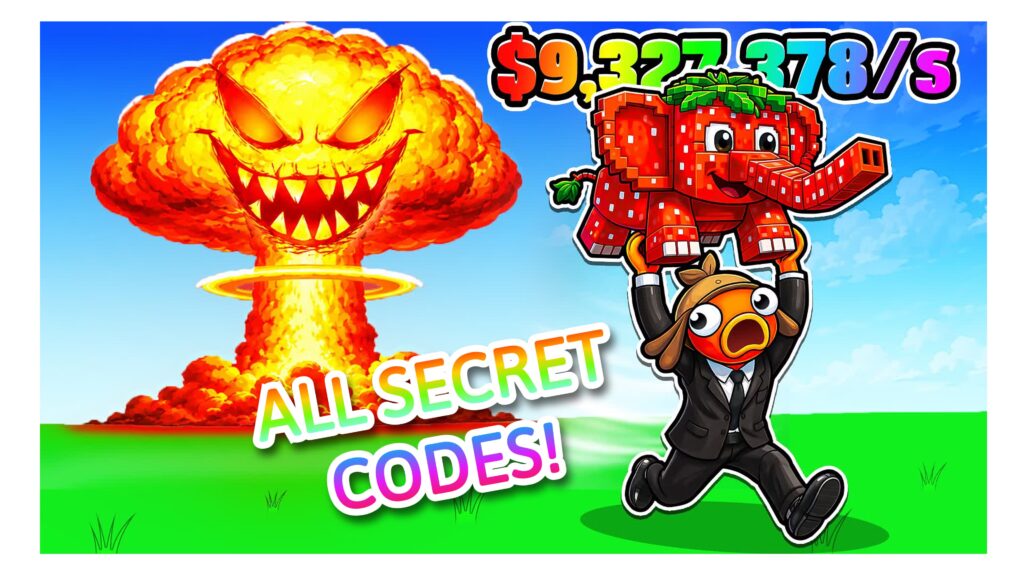 Todos los códigos de Bomb for Brainrots en Fortnite