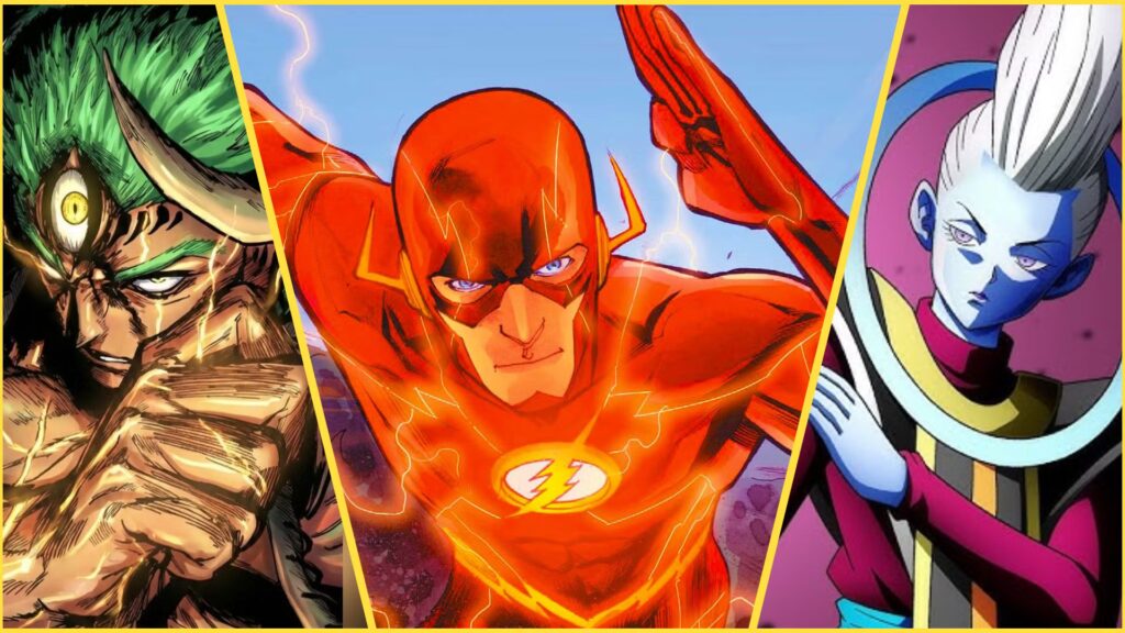 7 personajes de anime más rápidos que Flash