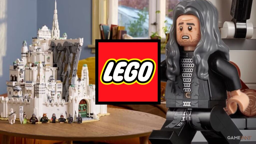 El set LEGO LotR Minas Tirith tiene un divertido huevo de Pascua con minifigura