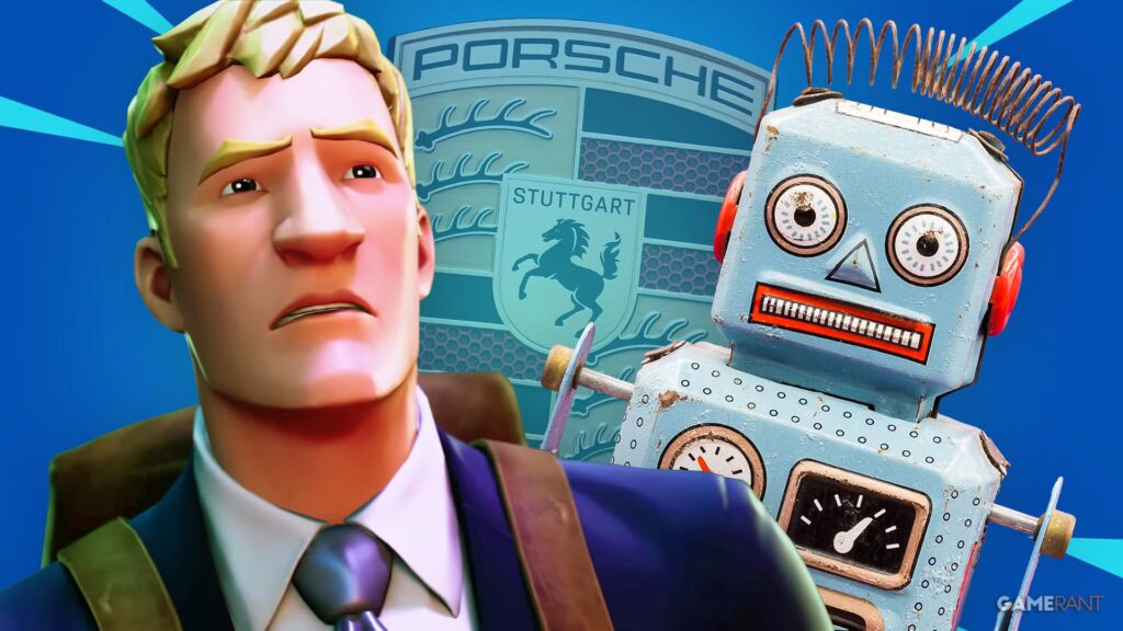 Fortnite x Porsche Collab usa GenAI y lo hace todo mal