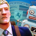 Fortnite x Porsche Collab usa GenAI y lo hace todo mal