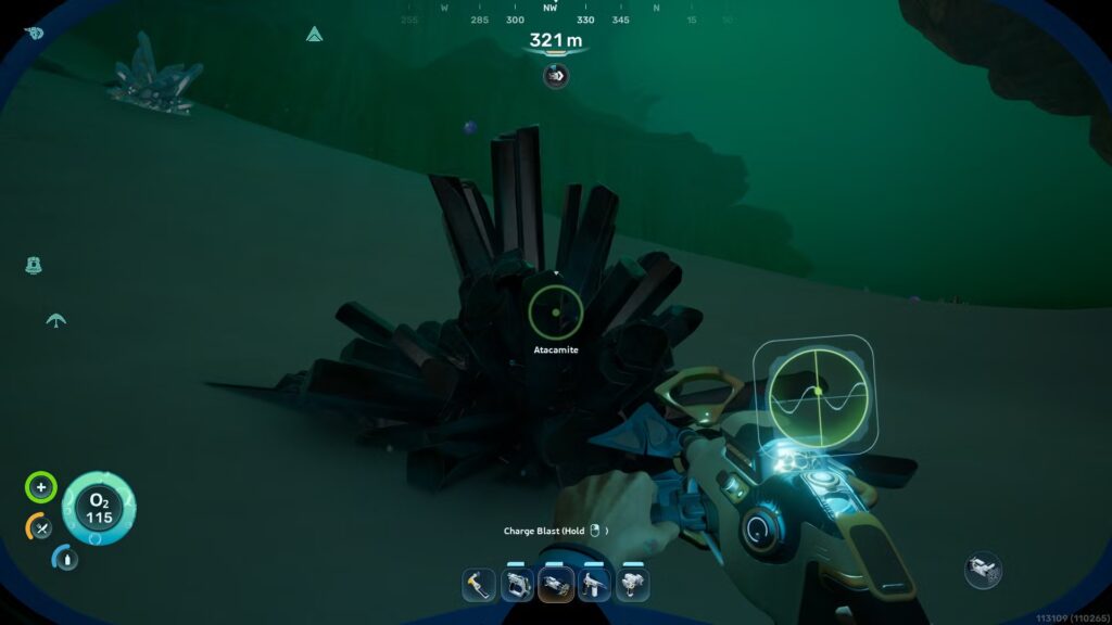 Cómo conseguir atacamita en Subnautica 2