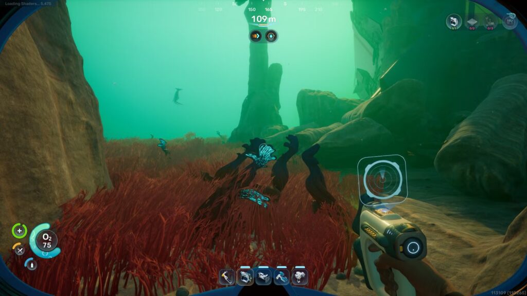 Ubicación del plano del Bioscanner en Subnautica 2