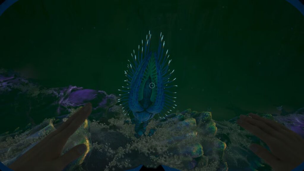 La enfermedad es guía blindada en Subnautica 2 (Alien Ruins Angel Comb)