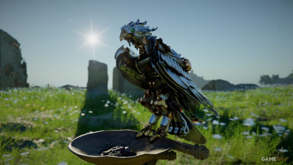 Ubicación de la mascota Iron Eagle en Crimson Desert