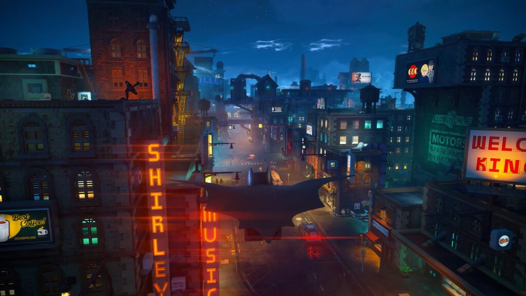 Tamaño del mapa y mundo abierto de Legacy of the Dark Knight