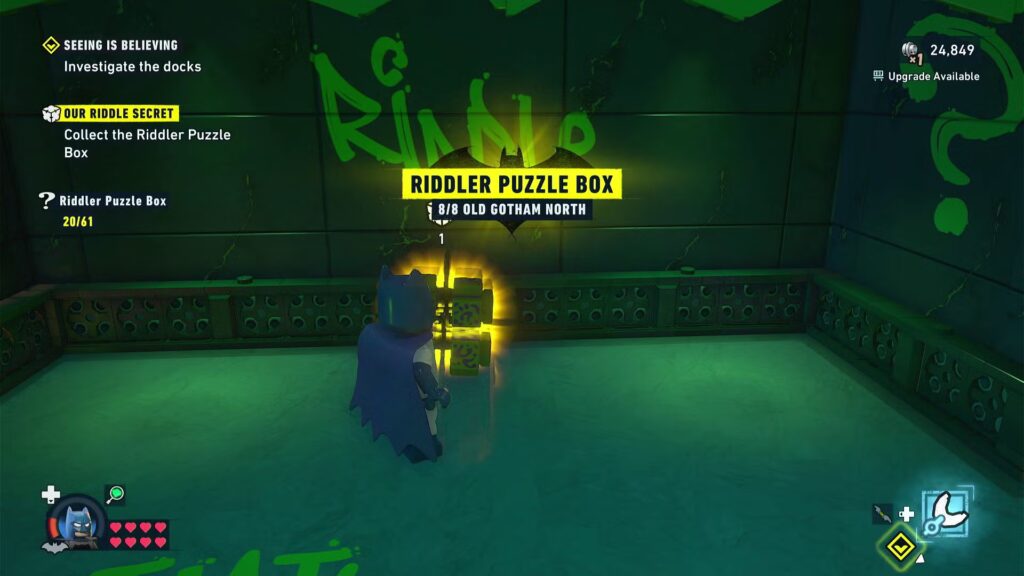 Ubicaciones y soluciones del rompecabezas Old Gotham North Riddler