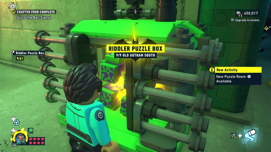 Ubicaciones y soluciones del rompecabezas Old Gotham South Riddler