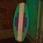 LEGO Batman Legacy of the Dark Knight New Beginnings Tablas de surf y ladrillo rojo