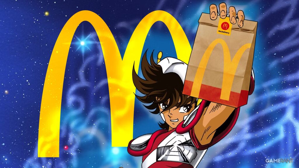 McDonald's Japón revela colaboración con Saint Seiya