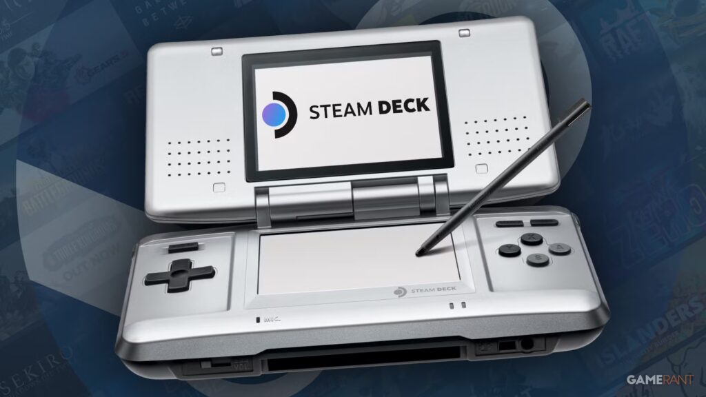 Modder le da a Steam Deck un cambio de imagen inspirado en Nintendo DS