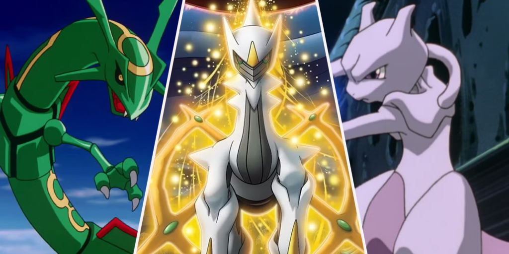 Los 10 Pokémon de nivel Dios más fuertes, clasificados